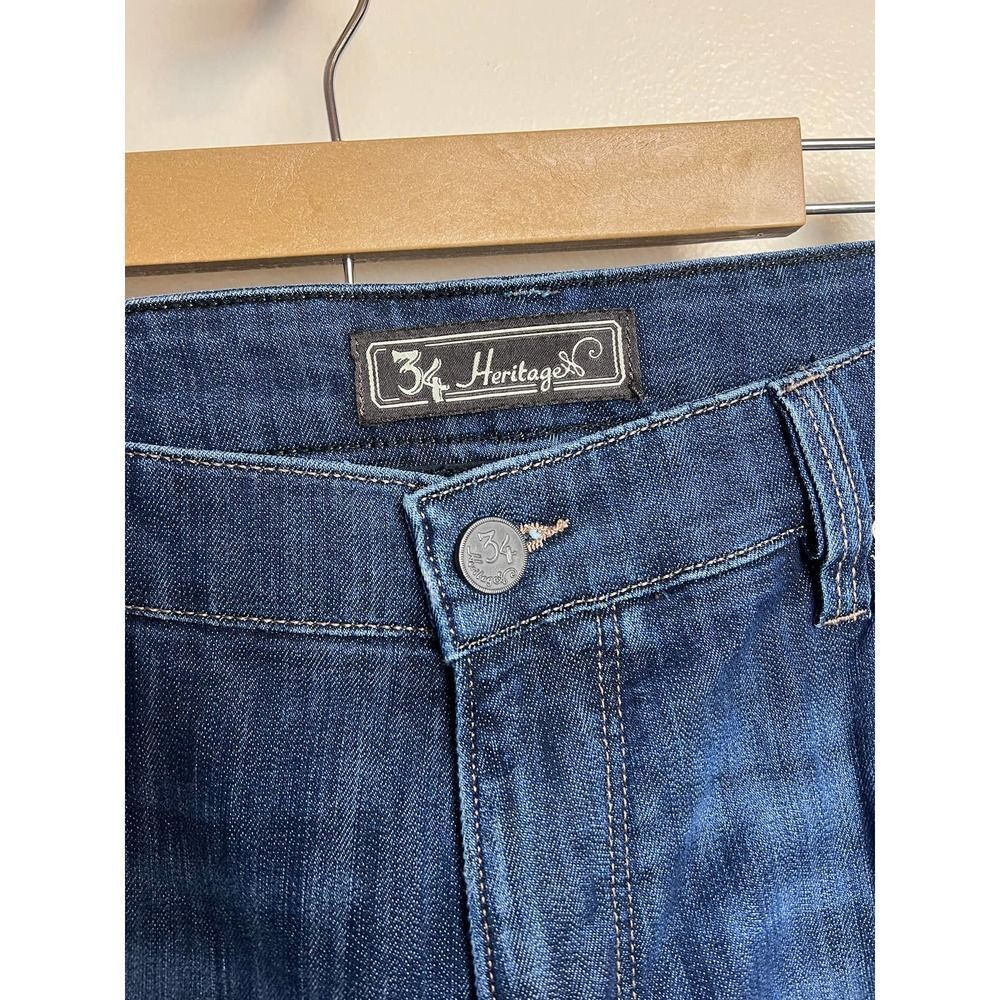 34 Heritage Courage Jeans Courage Mid-Rise Straight Jeans Sz. 38x32 - Picture 3 of 8